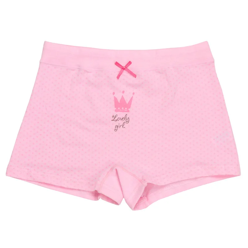 Детское нижнее белье 3 шт./партия Хлопковые Штаны для девочек девочек-подростков