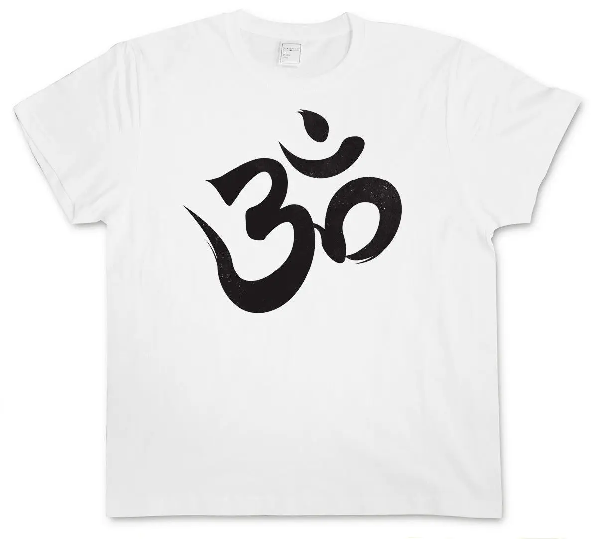 OM SIGN LOGO T-SHIRT - India Shiva Buddha Govinda Buddhism S-3XL T-Shirt Novelty Cool Tops Men'S Short Sleeve T Shirt | Мужская