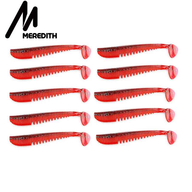 Meredith 10 шт. искусственные рыболовные приманки 8 см/3 2 г