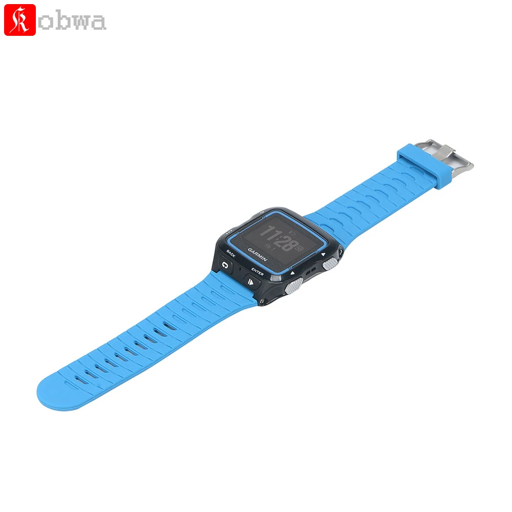Аксессуары для часов ремешок мягкий силиконовый наручных сменный Garmin Forerunner 920XT