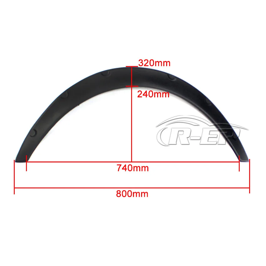 Car Universal Modified Wheel Eyebrow Racing SUV Wide Body Widened Decorative Tire Protection Accessories | Автомобили и мотоциклы