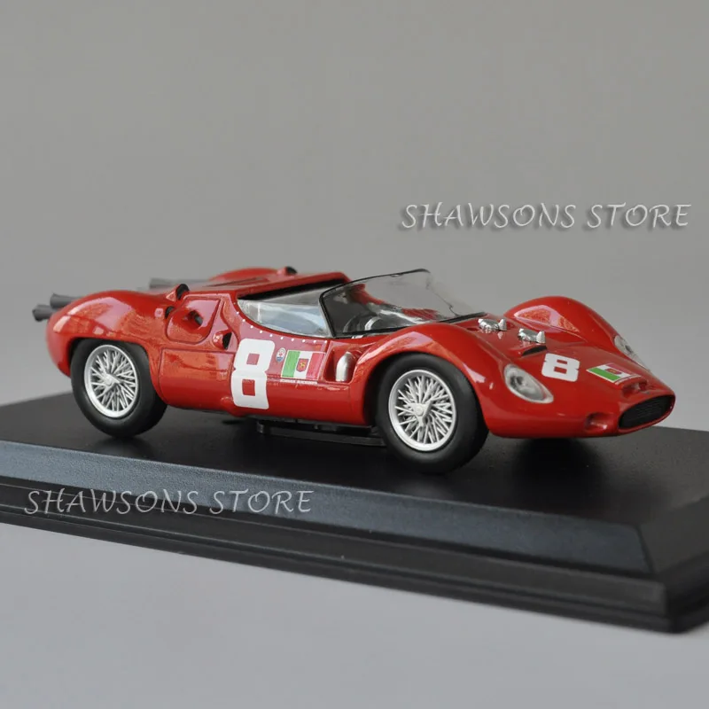 LEO модели игрушек 1:43 винтажный гоночный автомобиль Maserati Tipo 63 4 Ore di Pescara реплики коллекции