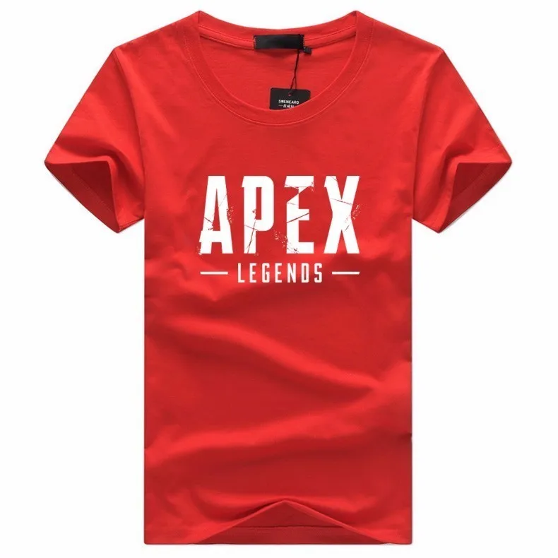 One piece Новые Apex легенды печатные мужские футболки летний уличный с короткими рукавами модные топы хип хоп футболка с короткими рукавами masculina