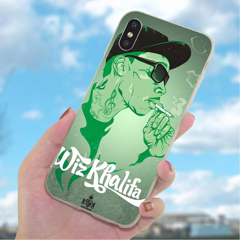 Мягкий ТПУ чехол для телефона Wiz Khalifa iPhone SE Xs чехлы XR Max X 6 6S 8 Plus 7 5S 5 силикон 11 pro |