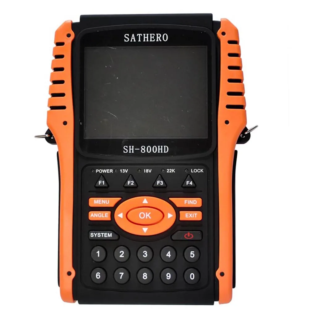Sathero SH-800HD DVB-S2 Цифровой спутниковый Finder Meter USB2.0 Satfinder с анализатором спектра