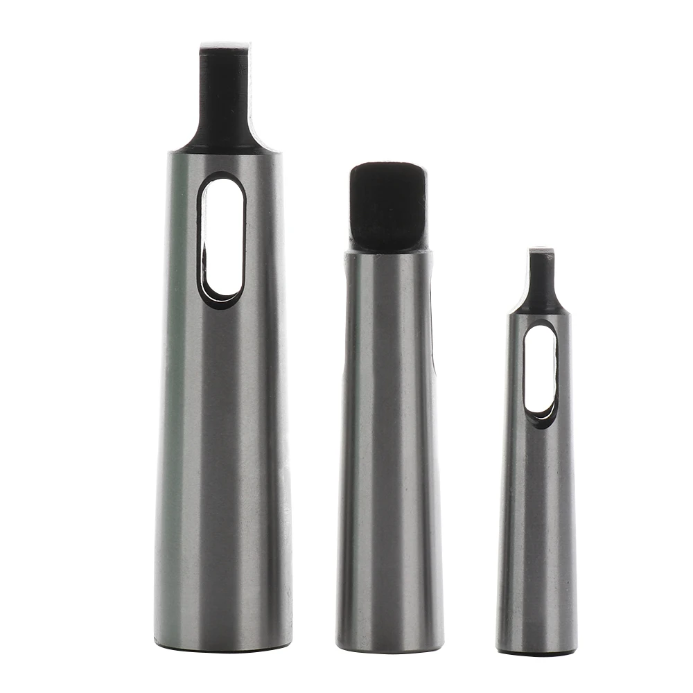 3pcs/set Carbon Steel Taper Adapter Reducing Drill Chuck Sleeve MT1-MT2 MT-2-MT3 MT3-MT4 For Drilling Machine | Инструменты