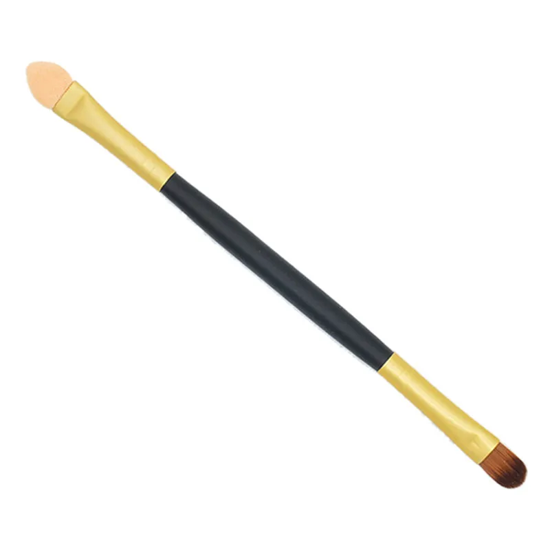 Кисть для макияжа двухсторонняя губка теней век аппликатор Макияжа