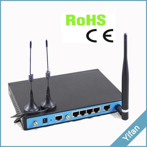 YF360-L vpn-m2m промышленный 4G LTE wifi маршрутизатор с sim-картой слот Внешняя антенна