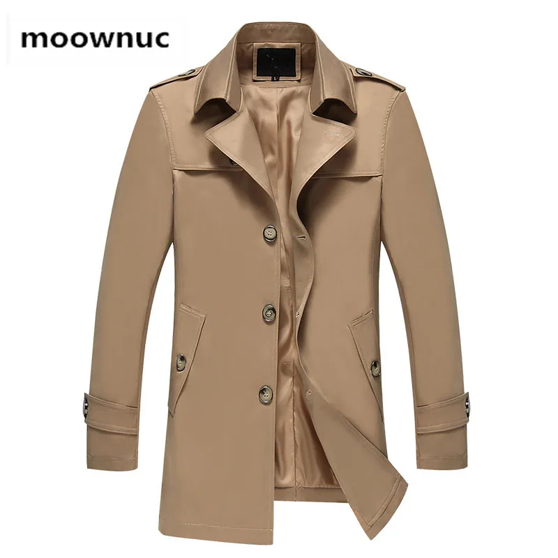 

2021 Autumn new arrival Men's Business casual trench coat high quality jacket men,Fashion Windbreaker coats men size M-3XL