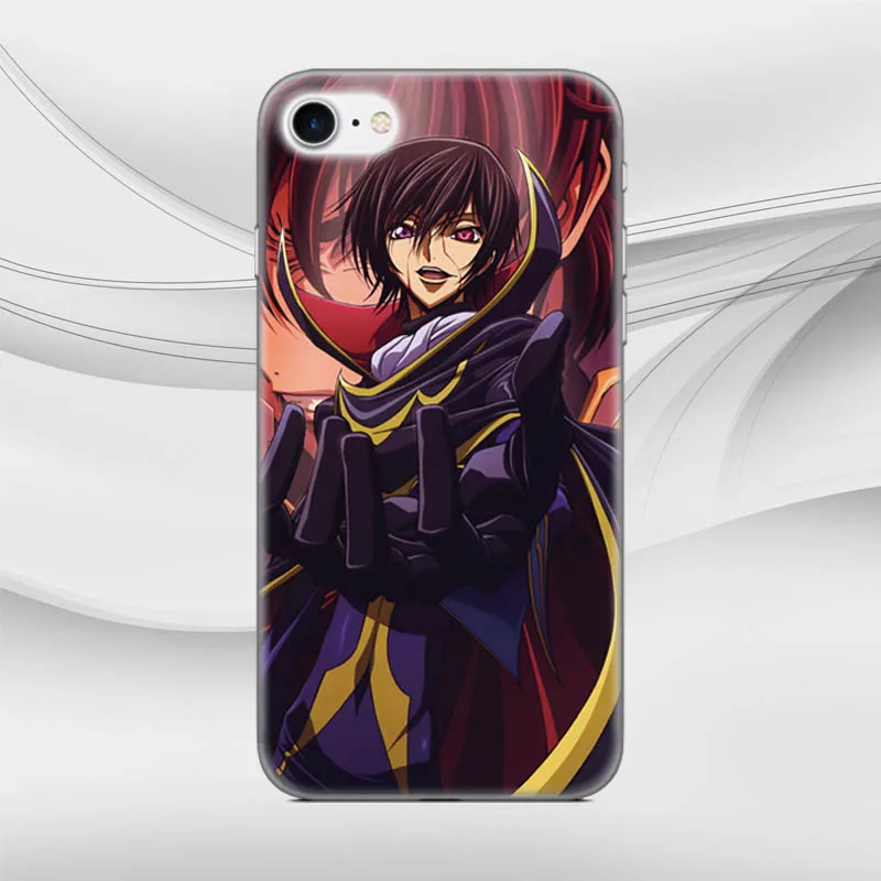 Цельный Code Geass чехол для телефона для LG Nexus 5x Q6 Q7 V30 V40 V50 G6 G7 G8 ThinQ K11 K10 K9 K8 X Мощность 2 3 Stylo 4 5 Крышка