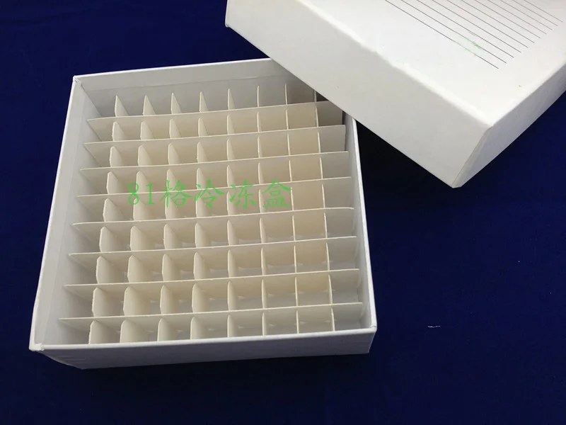

High Quality 81holes papery Frozen storage box 1.5ml/1.8ml/2ml free shiping