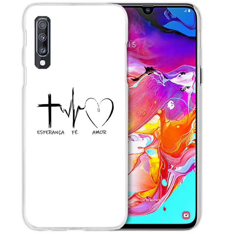 Jesus Cristo чехол для samsung Galaxy A50 A70 A20e A60 A40 A30 A20 A10 A8 A6 плюс A9 A7 жесткий поликарбонатный чехол-портмоне для телефона Капа