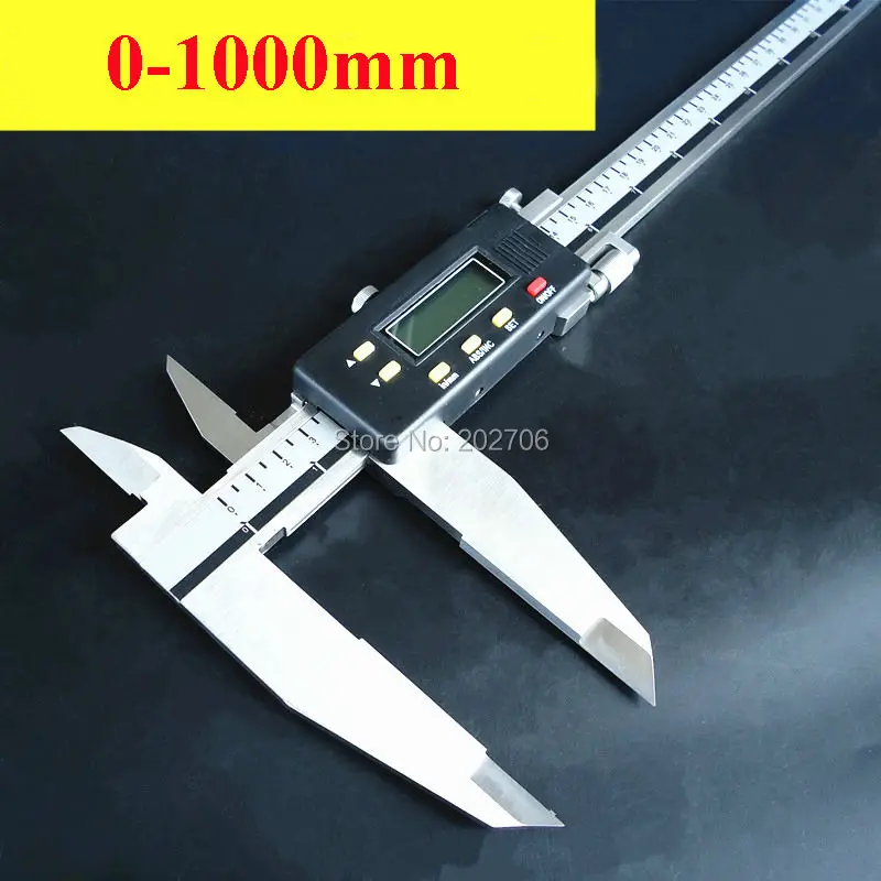Цифровой штангенциркуль 1000 мм 40 дюймов 0 мм|vernier caliper gauge|caliper gaugedigital vernier gauge |