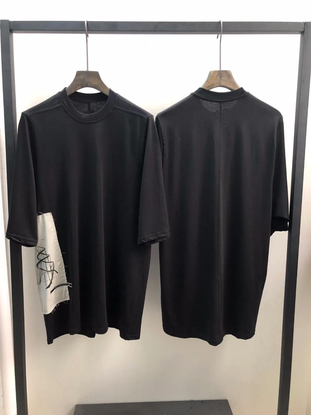 19ss Owen seak Мужская футболка 100% хлопок готический стиль мужская одежда большие