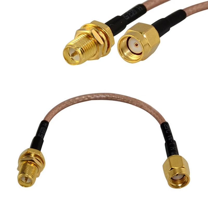 Новый RP SMA женский с гайкой Blukhead к Штекер РЧ косичка кабель RG316 10 см 4 дюйма