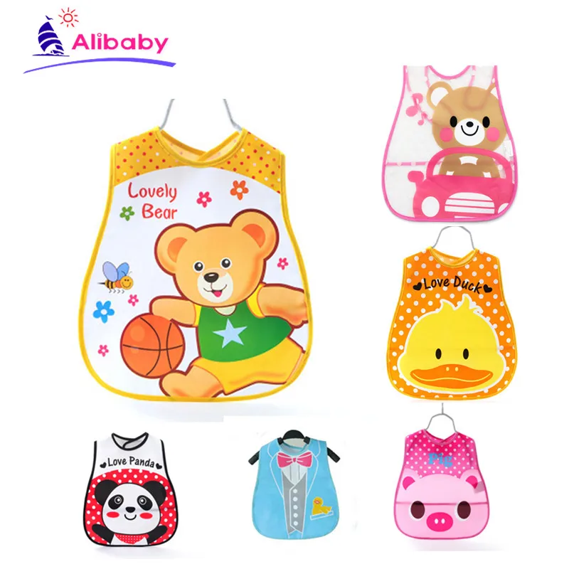 1 шт. детский нагрудник из ЭВА водонепроницаемый нагрудник|Нагрудники и