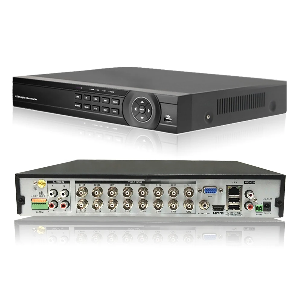 Система видеонаблюдения HKIXDISTE HD 16CH AHD 1080P 8 шт. 2.0MP наружная + купольных комнатных