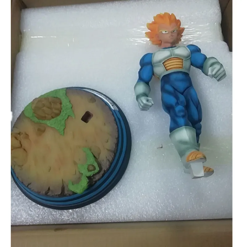 Статуя Dragon Ball Z Vegeta полноразмерный портрет Супер Saiyan 1/6 GK резиновая фигурка героя