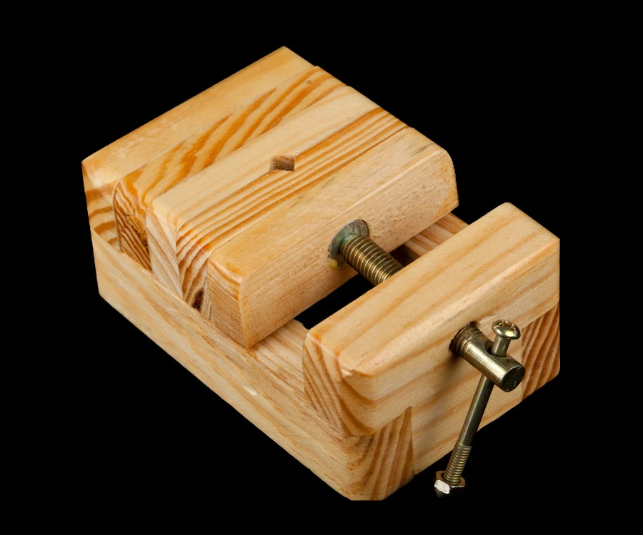 Wooden Seal Bed Carving Stamp for Making Rubber Stone Fixed Tool | Дом и сад