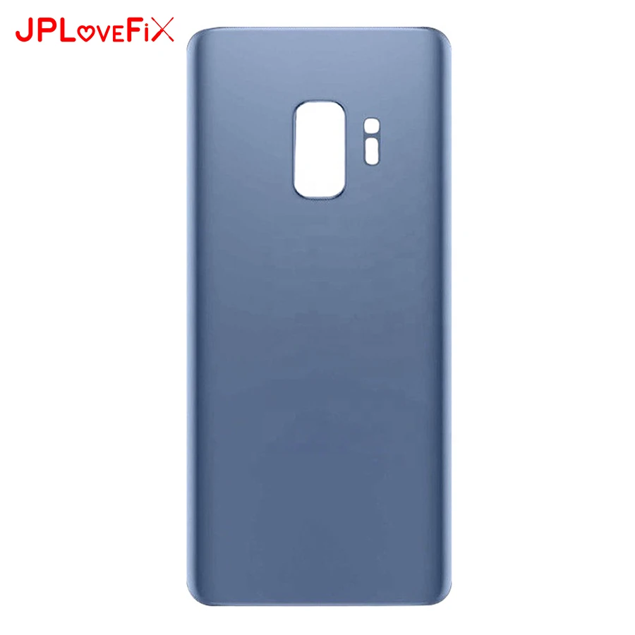 JPFix Задняя стеклянная крышка батарейного отсека для Samsung S9 G9600 G960F камера заднего