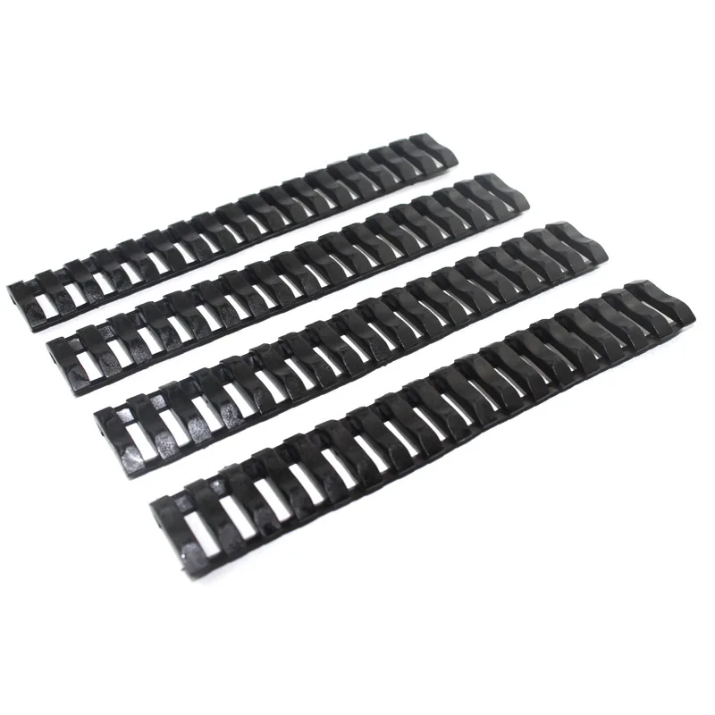 4 шт./компл. Picatinny Weaver Quad Rail низкопрофильный поручень лестницы рельсы крышки 18