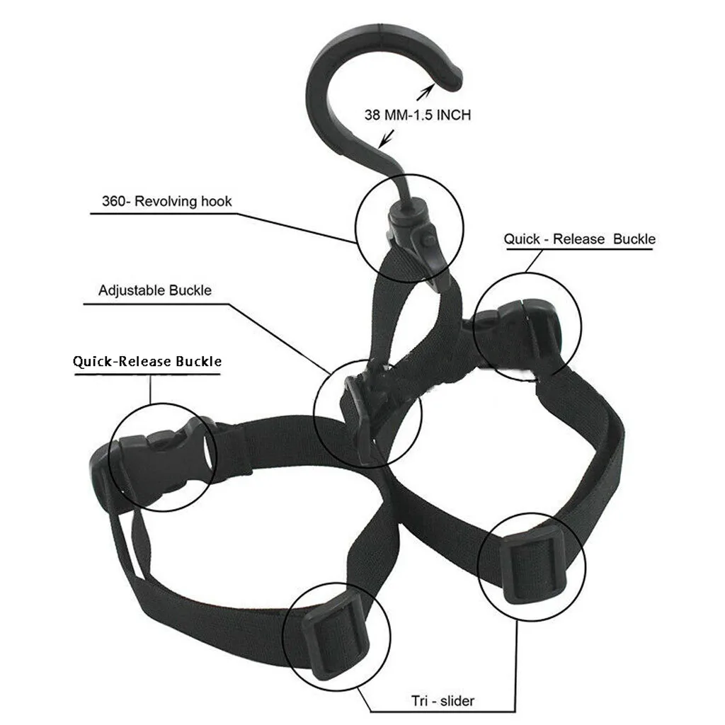 Вешалка для обуви рыбалки ремень сушки вешалка хранения Органайзер | Дом и сад