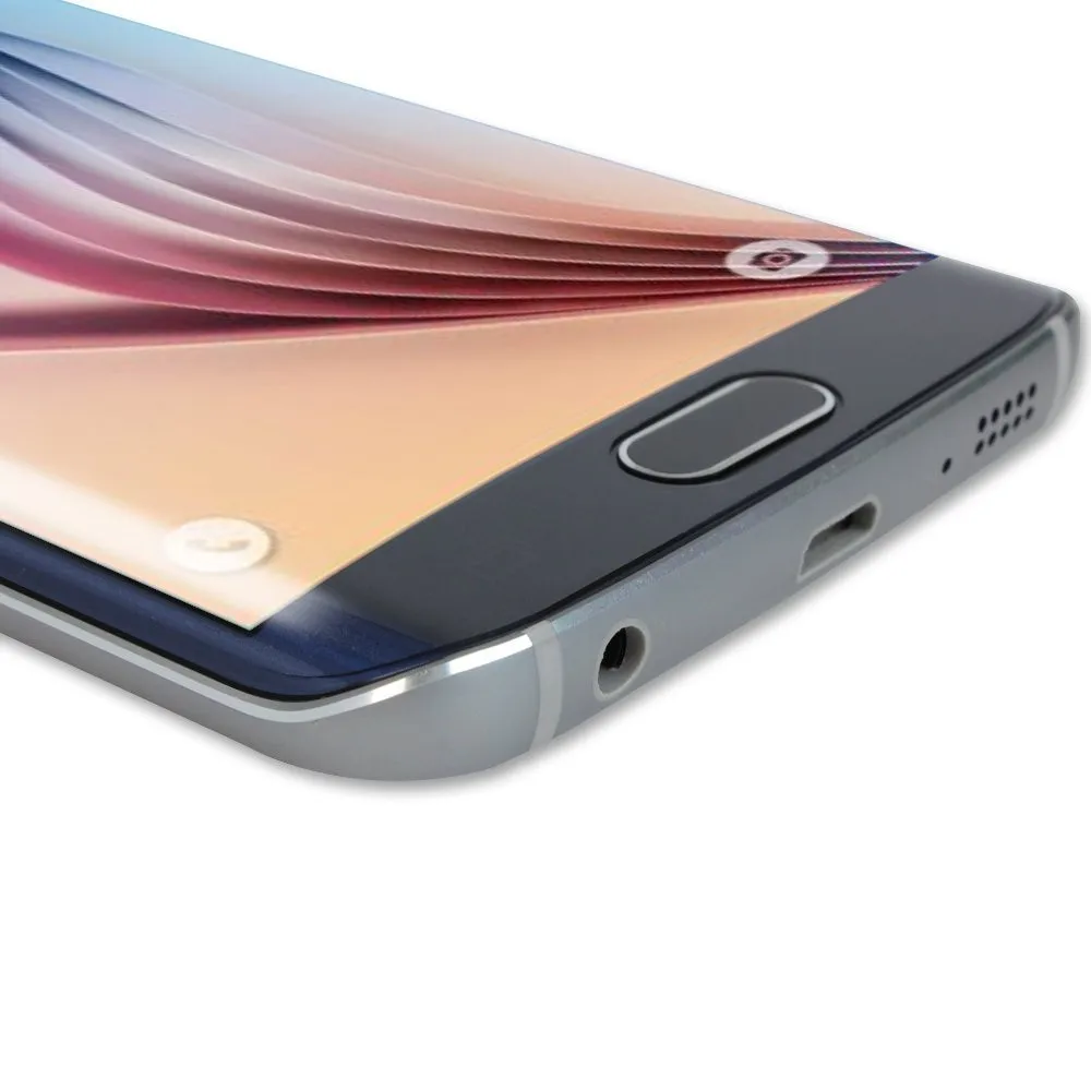 2 шт для защиты samsung S6 Edge S6Edge защита экрана полное покрытие экрана HD прозрачный экран аксессуары
