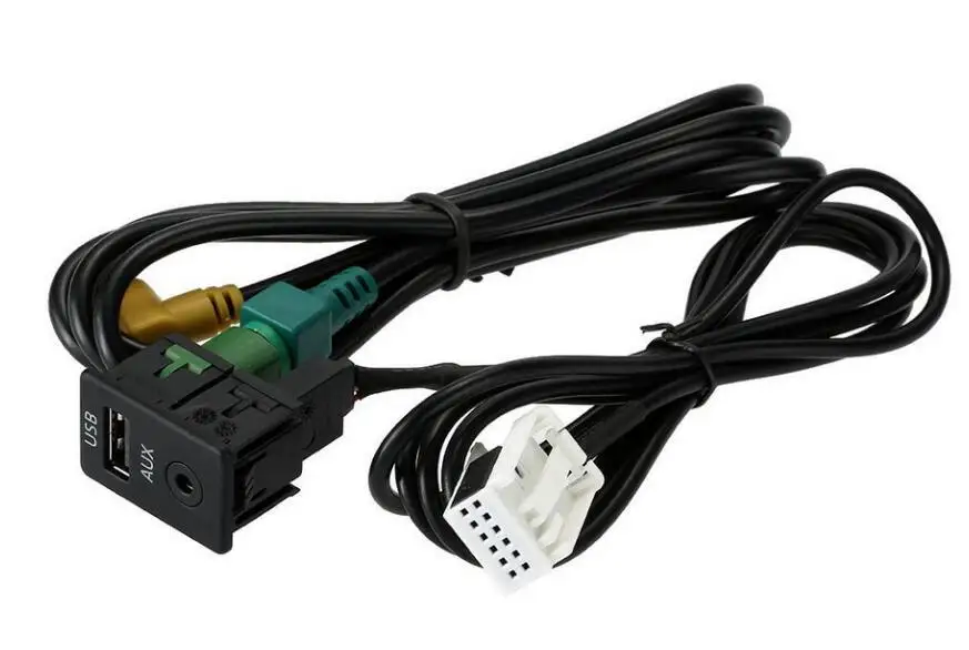 AUX для Volkswagen RCD510/310 + POLO новый usb переключатель Magotan Touran AUX|Кабели адаптеры и разъемы|