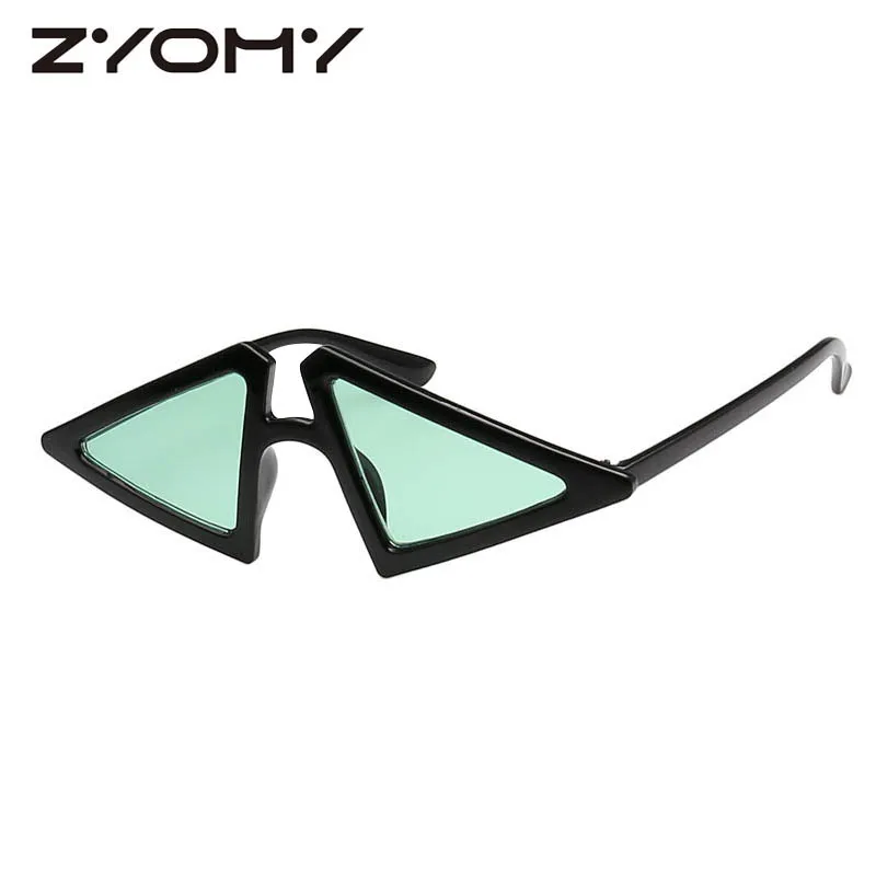 

Q повседневные мужские и женские солнцезащитные очки для женщин Gafas треугольник рамка уникальные очки UV400 солнцезащитные очки "кошачий глаз"...