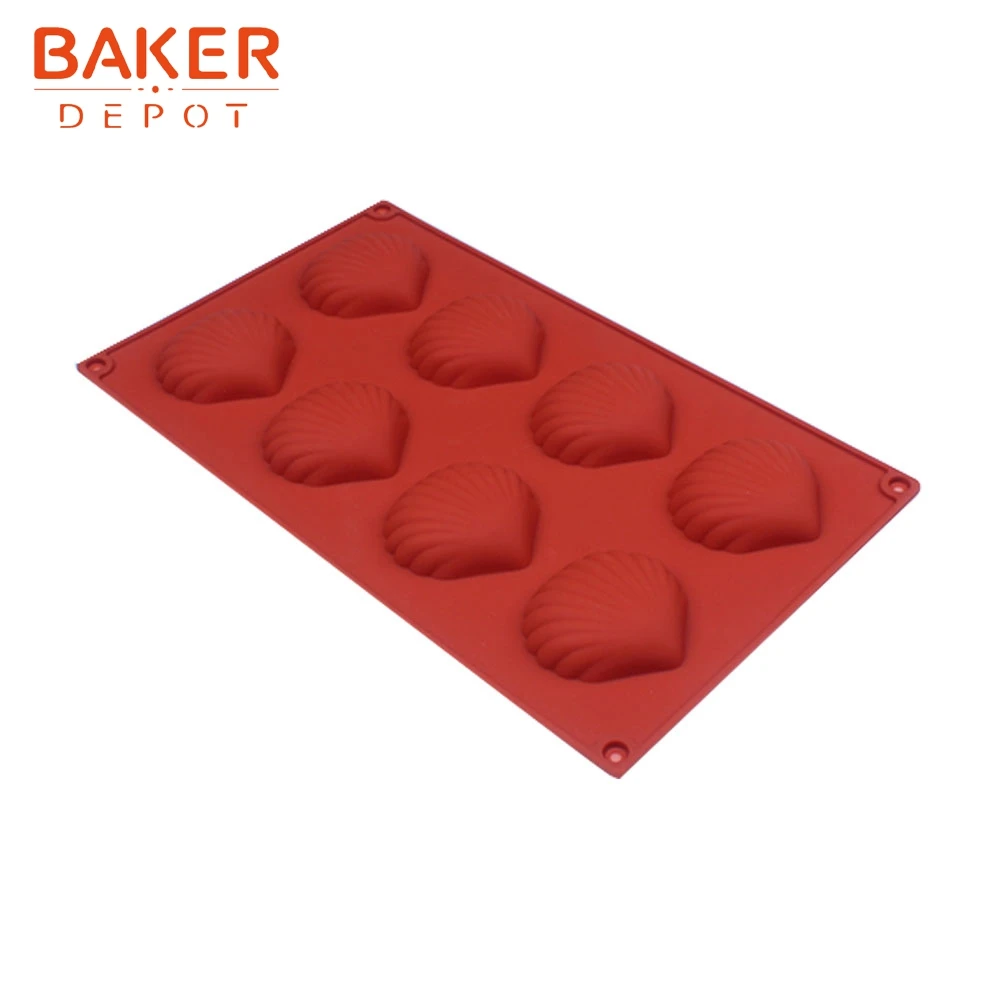 BAKER DEPOT madeline форма для торта силиконовая печенья хлеба кондитерских изделий