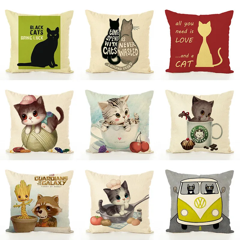 Красочная подушка для собаки таксы дяди кошки я хочу тебя королевы