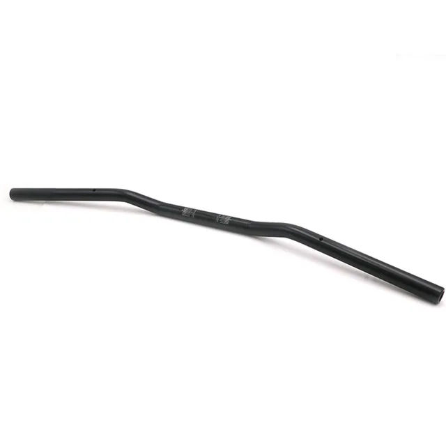 Black 22mm Универсальный 22 мм руль мотоцикла мотоцикл Chopper Cruiser Bobber сплав Руль скутер ручка в стиле ретро Бар Винтаж Бар - Цвет: Black 22mm