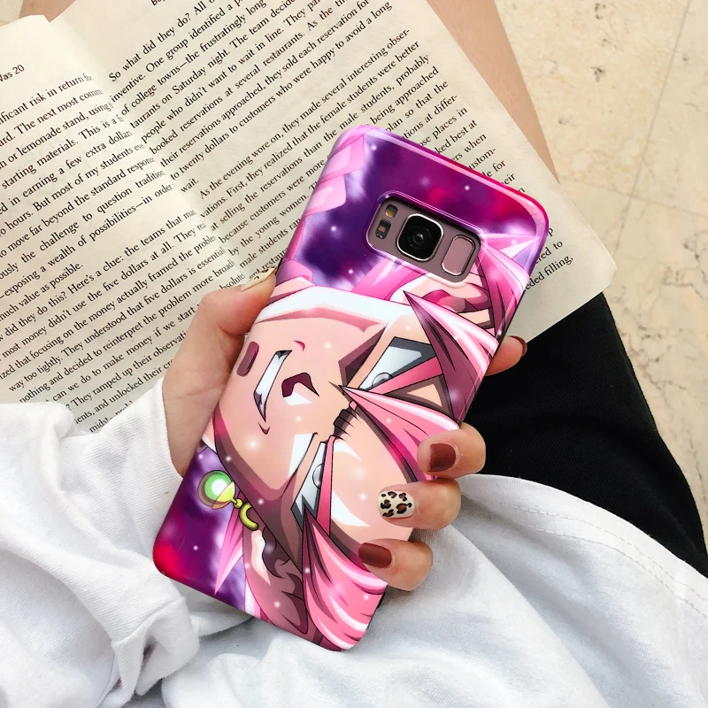 YHBBCASES Cool Wukong Dragon Ball Phone Cover For Samsung Galaxy S8 S9 S10 Plus Case Japan Cartoon Soft Note 8 9 |