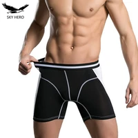long mens underwear boxers men brand male panties modal mens underpants homme slip calzoncillos hombre boxershorts for man