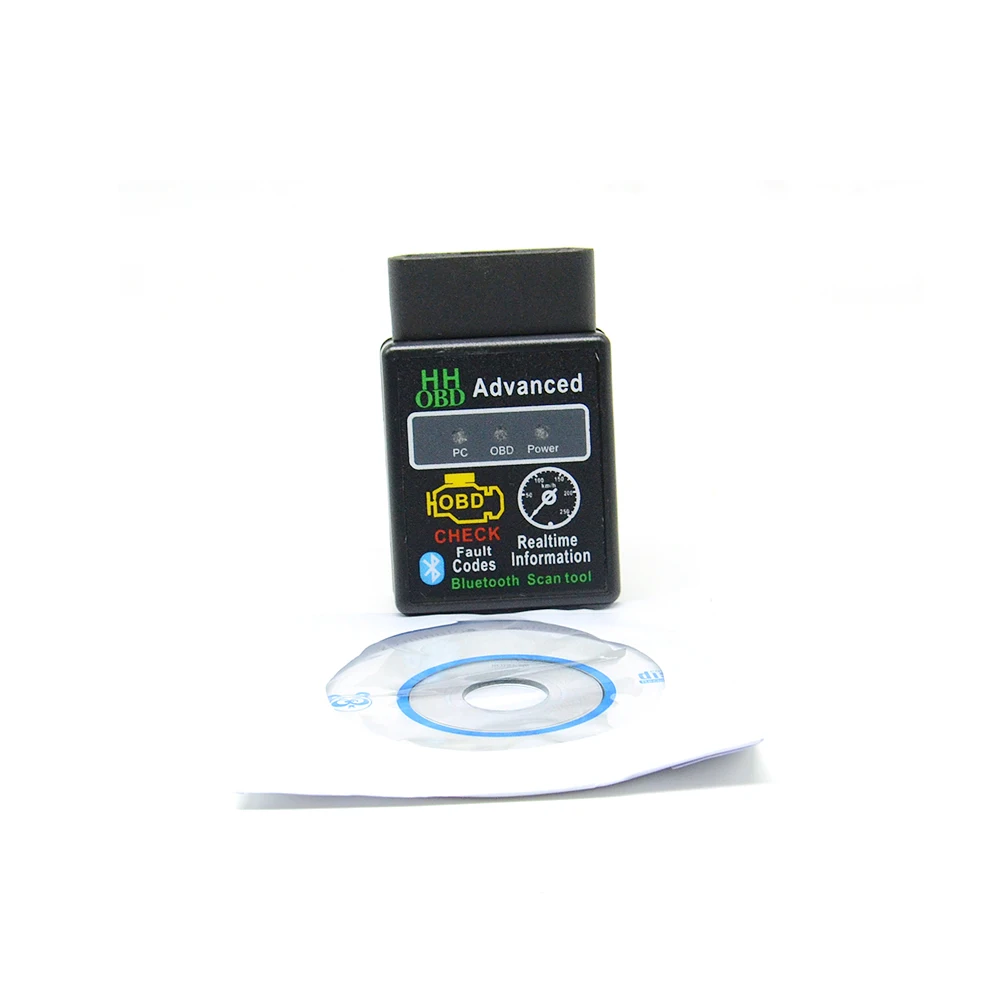 Мини Автомобильный диагностический сканер ELM327 V2.1 Bluetooth HH OBD Расширенный OBDII OBD2 ELM
