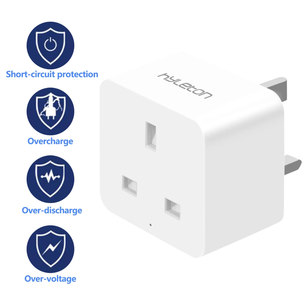 Топ предложения Hyleton wifi умная розетка с дистанционным управлением Беспроводная |