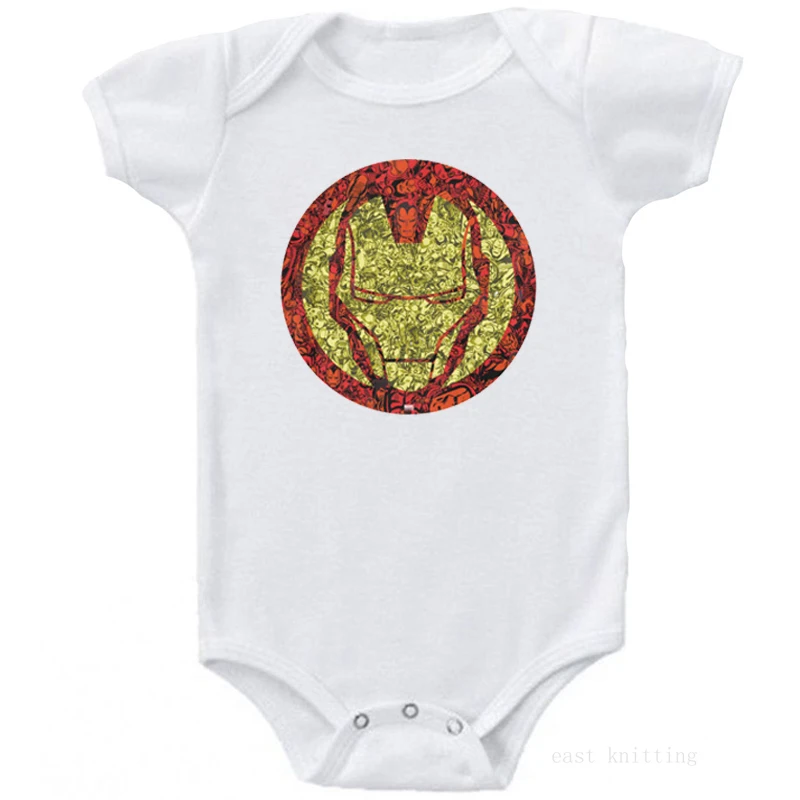 Summer Printed One-Piece Romper Little Big Sister Match Clothes Kids Clothing For Boy Rompers Short Sleeve Children TopY |