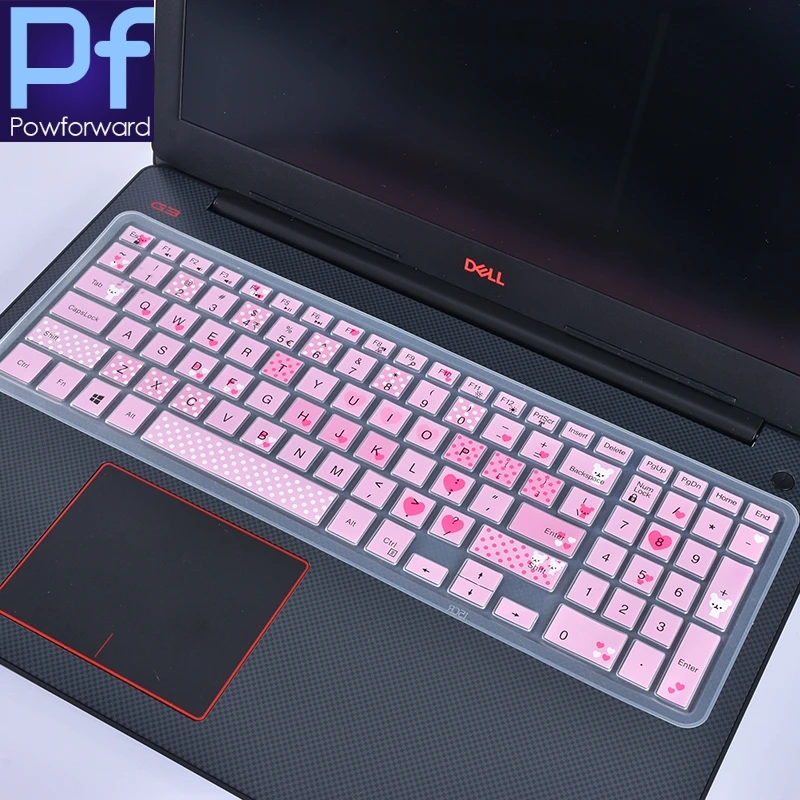 For 17.3&quot Dell Inspiron 17 5000 Series G3 (with Numeric Keypad) Gaming Silicone laptop keyboard cover Protector | Компьютеры и