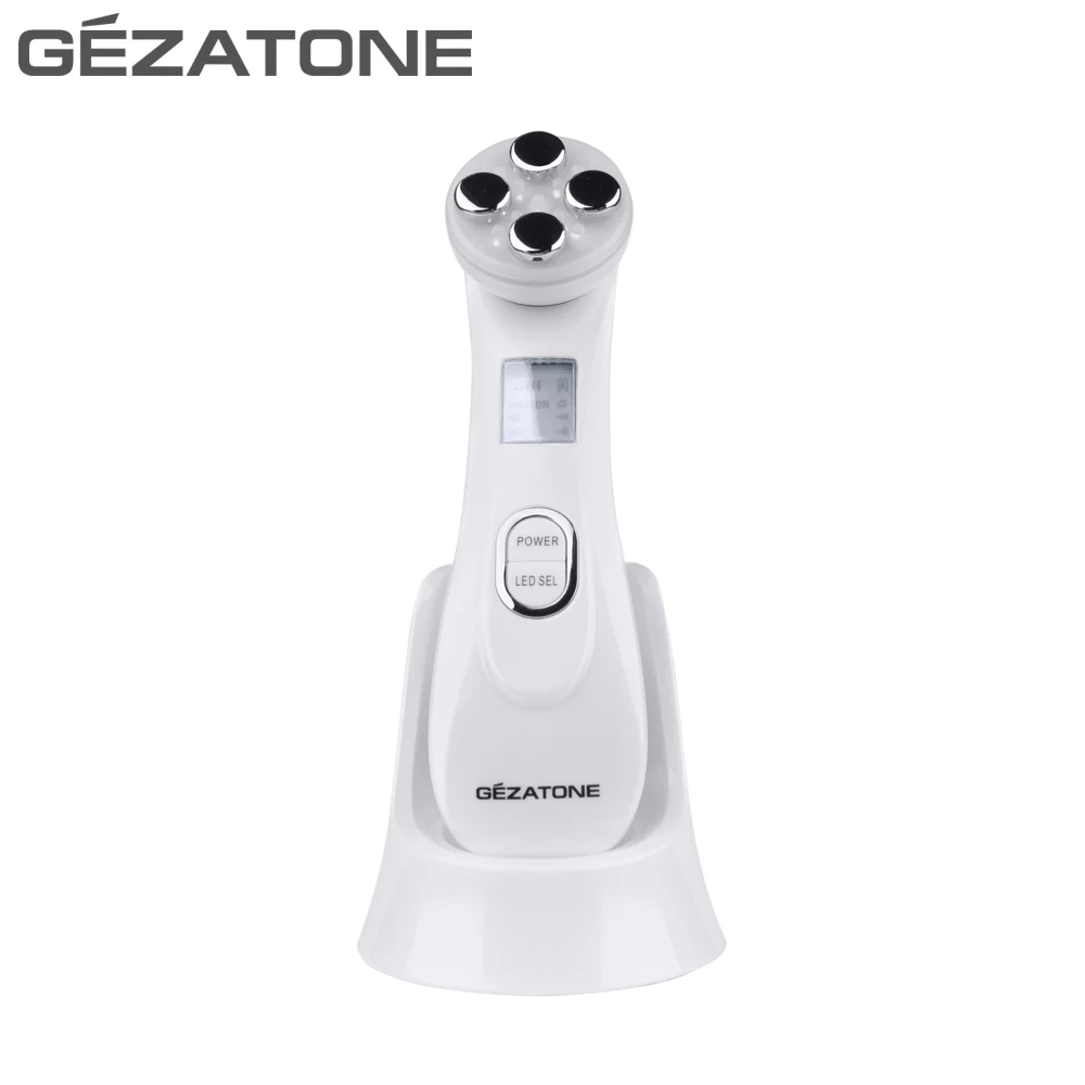 Массажер Gezatone m 9910 «Мезотерапия лица без иглы» для омоложения и безоперационной подтяжки кожи лица