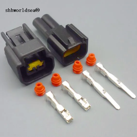 Shhworldsea 1 комплекты FW C 2F B 2M 2 Pin катушка зажигания Жгут проводов мужского и женского