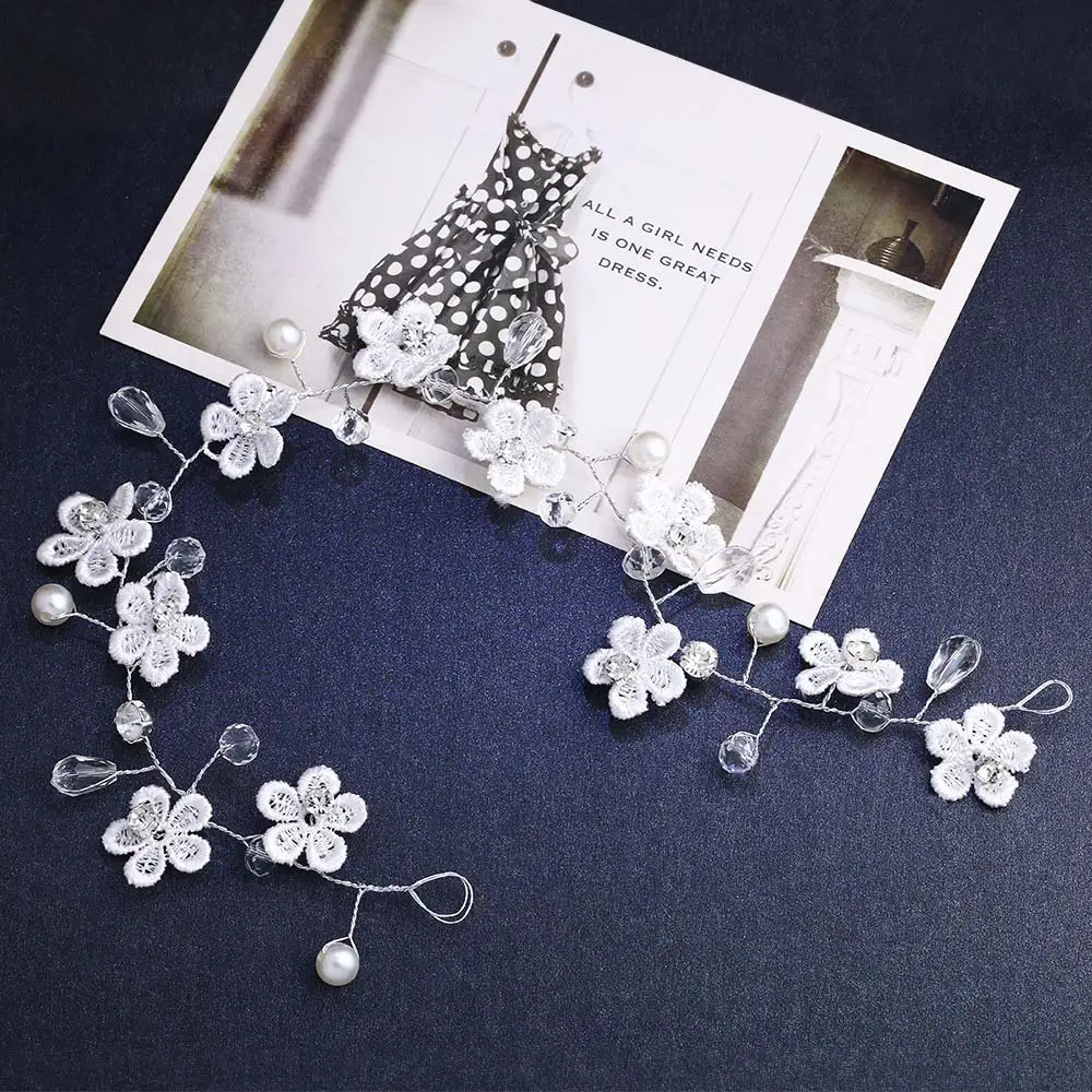 Новинка свадебные тиары и короны с цветочным рисунком для невесты OCESRIO