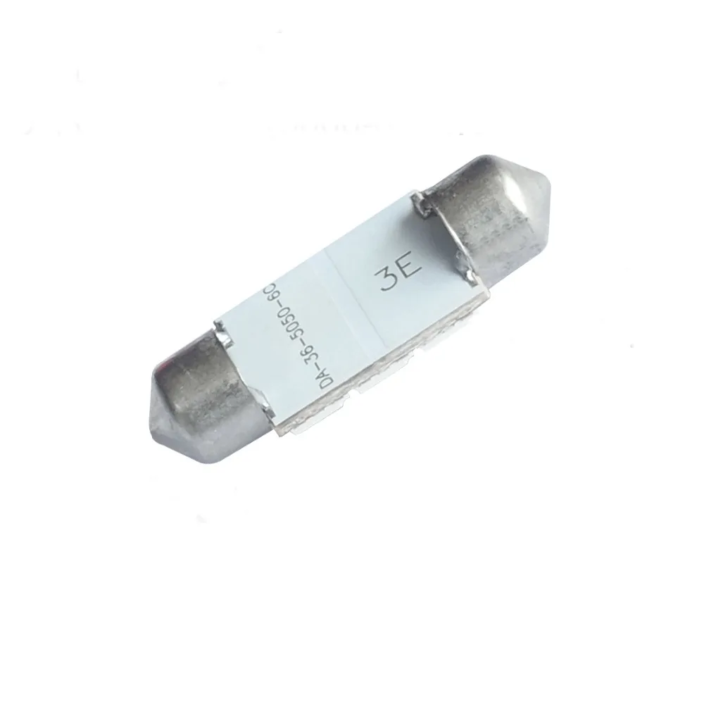 AGLINT 10 шт./лот оптовая продажа светодиодный гирлянда 36 мм C5W 5050 6 SMD авто светильник
