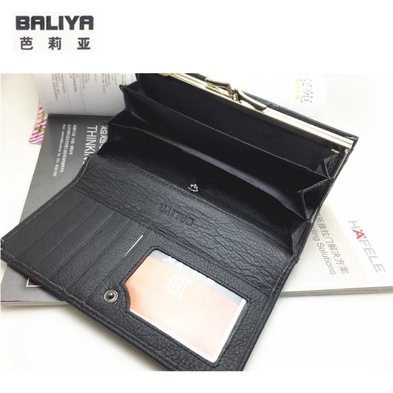 Женские стандартные кошельки из натуральной кожи мягкая воловья кожа держатель