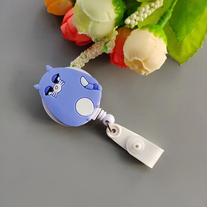 10 PCS Cartoon Nursing Retractable Badge Holder Nurse Badge Holder Badge Reel Retractable for Work Id Card Holder Nurse Gift - Цвет: 10