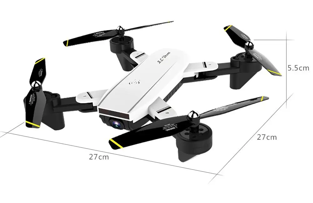 LeadingStar SG700-S 4-канальный двигатель с кистью RC Квадрокоптер камерой 1080P Wifi FPV