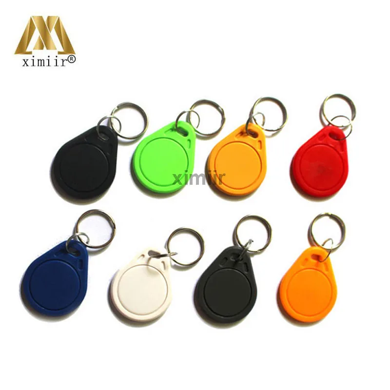 8pcs keytag Mifare система контроля доступа устройство безопасности близость входной двери замок F004 автономный - Цвет: 8pcs keytag