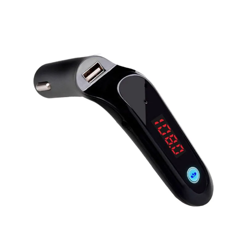 USB TF карта с поддержкой зарядного устройства ЖК дисплей громкая связь FM