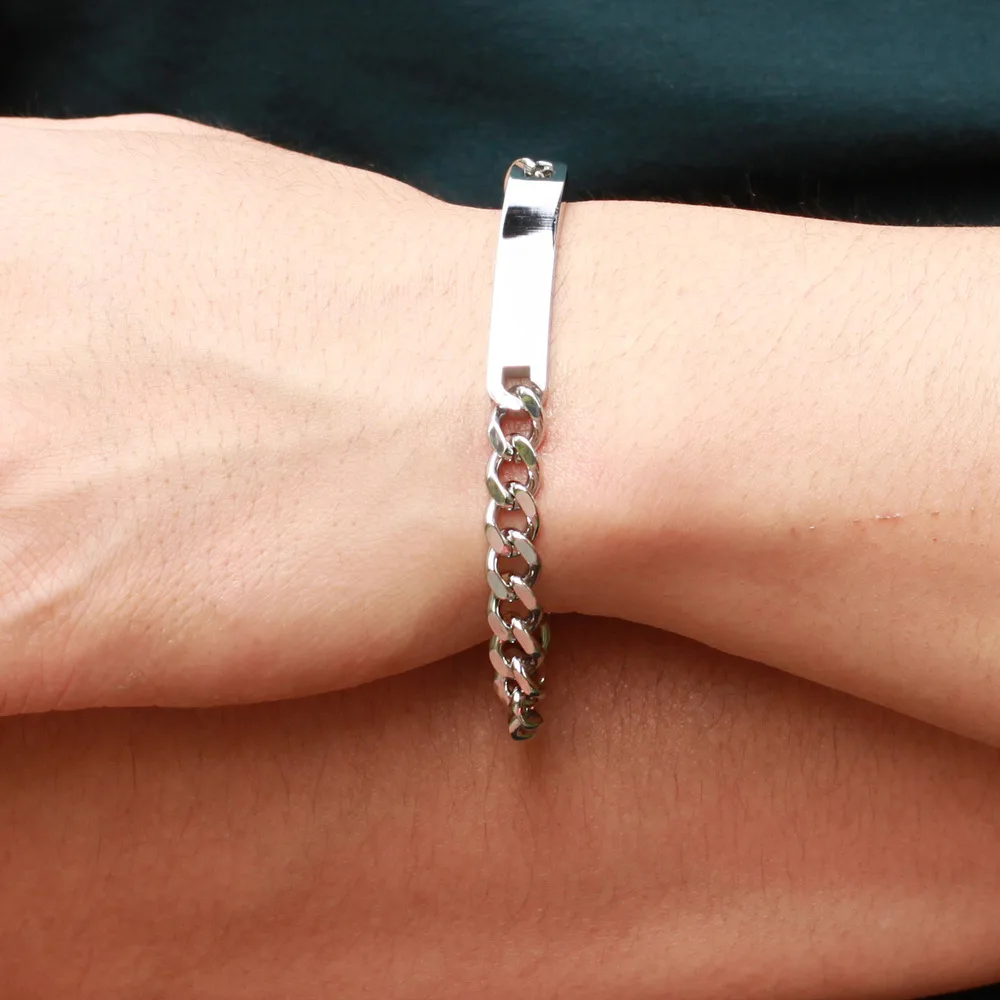 Top Quality 316L Stainless Steel Couple Link Chain Bracelet Never Fade Punk Style Hot sell GS604 | Украшения и аксессуары