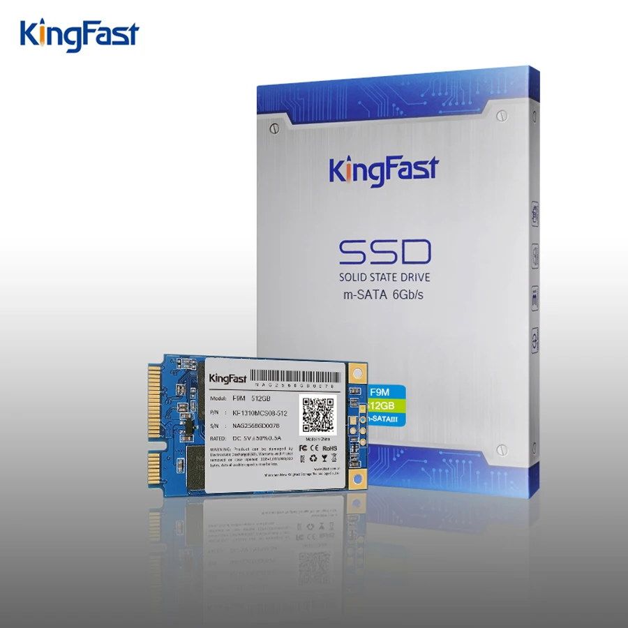 Kingfast высокопроизводительный Msata ssd SATA3 MLC/TLC внутренний 60 ГБ 120 240 480 твердотельный