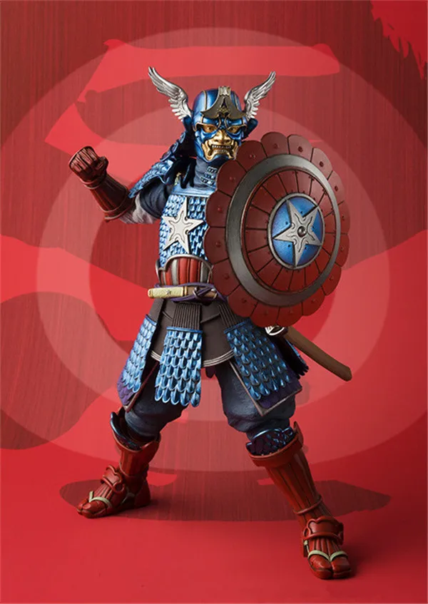 TAMASHII Наций Marvel Капитан Америка BJD фигурка игрушки 18 см|Игровые фигурки и